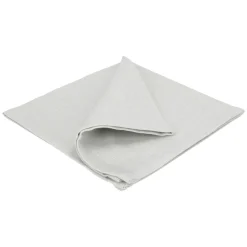 Servetten*DILLE & KAMILLE Servet, GOTS bio-katoen, grijs, 40 x 40 cm