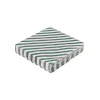 Servetten*DILLE & KAMILLE Servetten, papier, rode en groene streep, 25 x 25 cm, 20 stuks