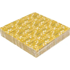 Servetten*DILLE & KAMILLE Servetten, papier, veldbloemen, 33 x 33 cm, 20 stuks