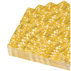 Servetten*DILLE & KAMILLE Servetten, papier, veldbloemen, 33 x 33 cm, 20 stuks