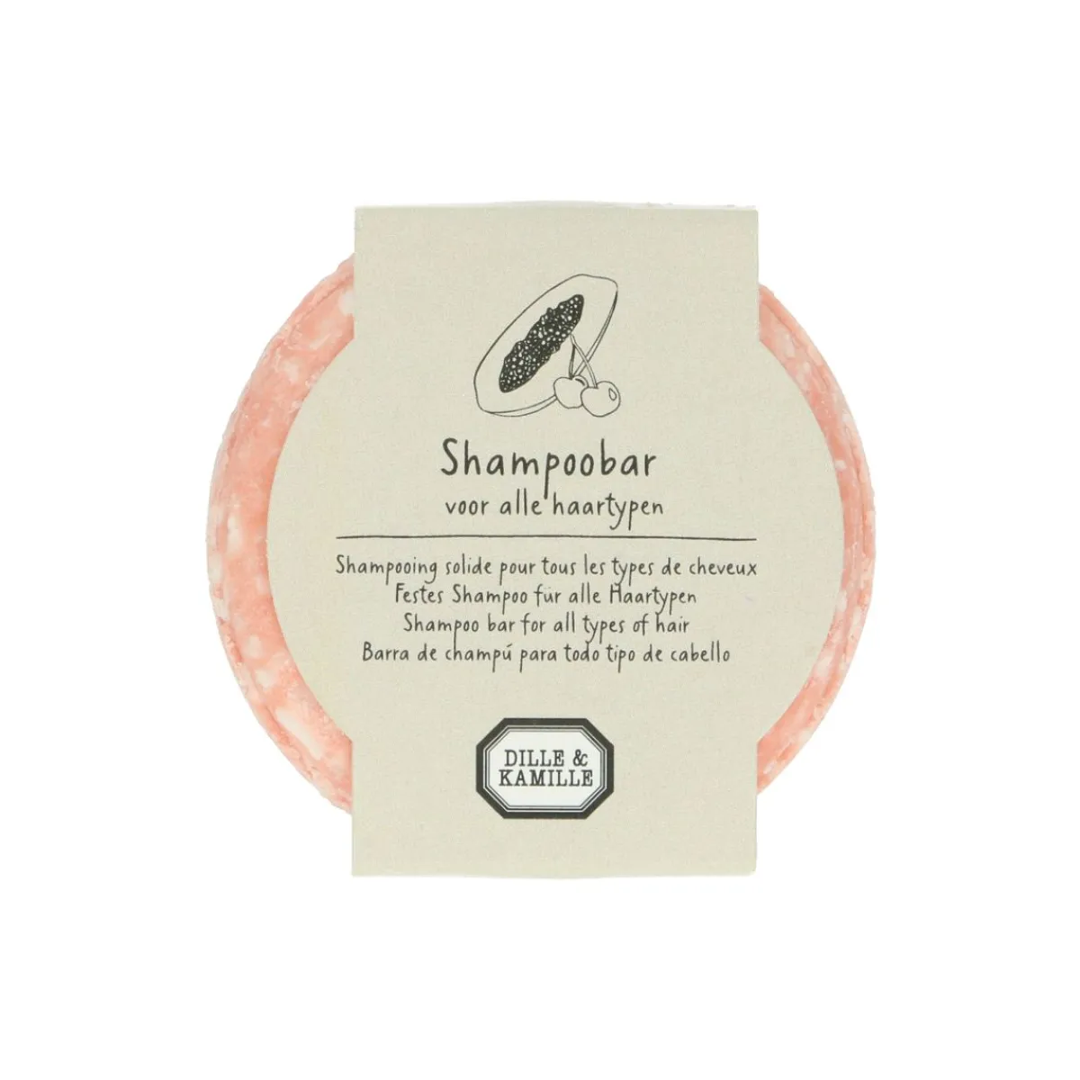 Shampoo Bars|Haarverzorging*DILLE & KAMILLE Shampoobar, Alle haartypen, 60G