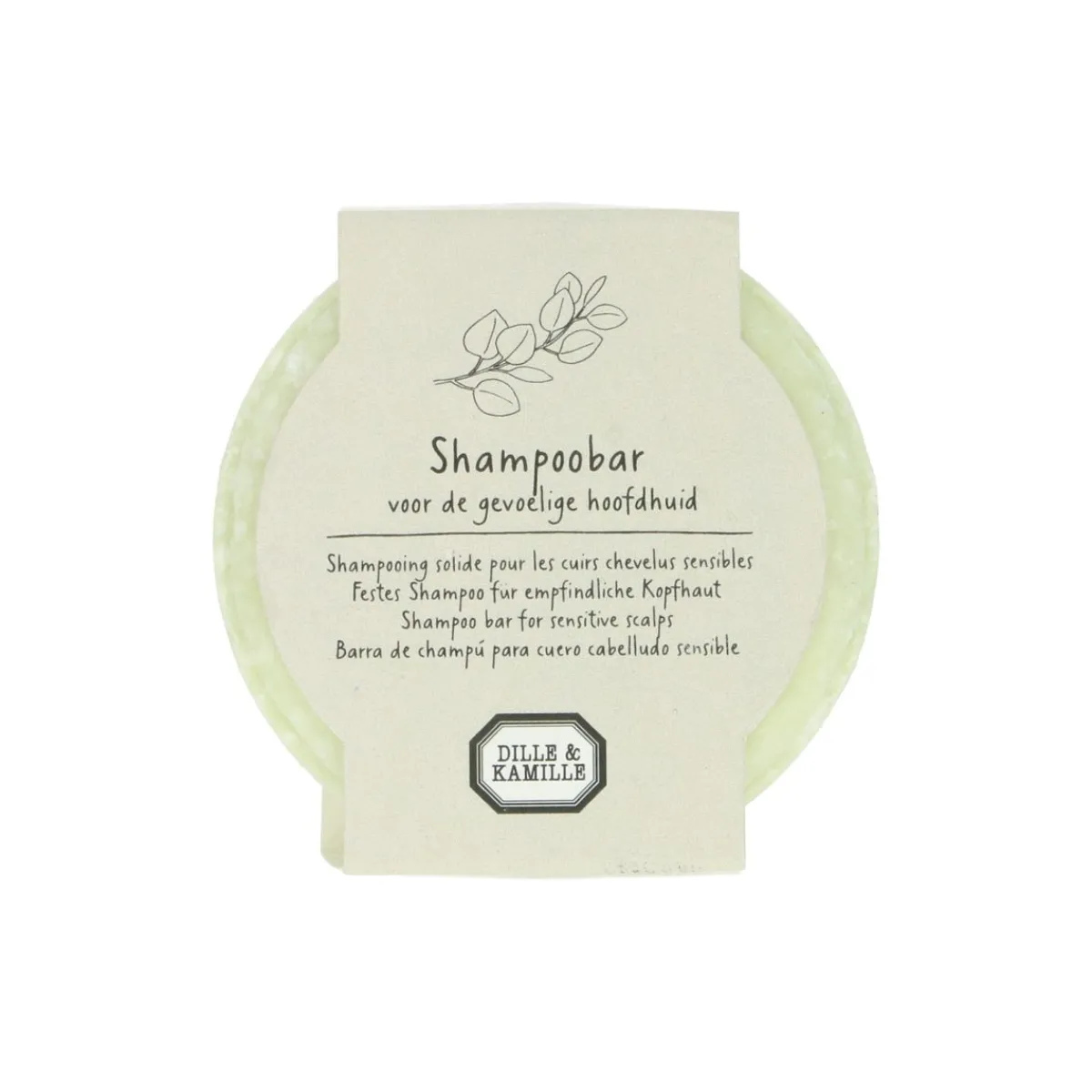 Shampoo Bars|Haarverzorging*DILLE & KAMILLE Shampoobar, Anti-roos, 60G