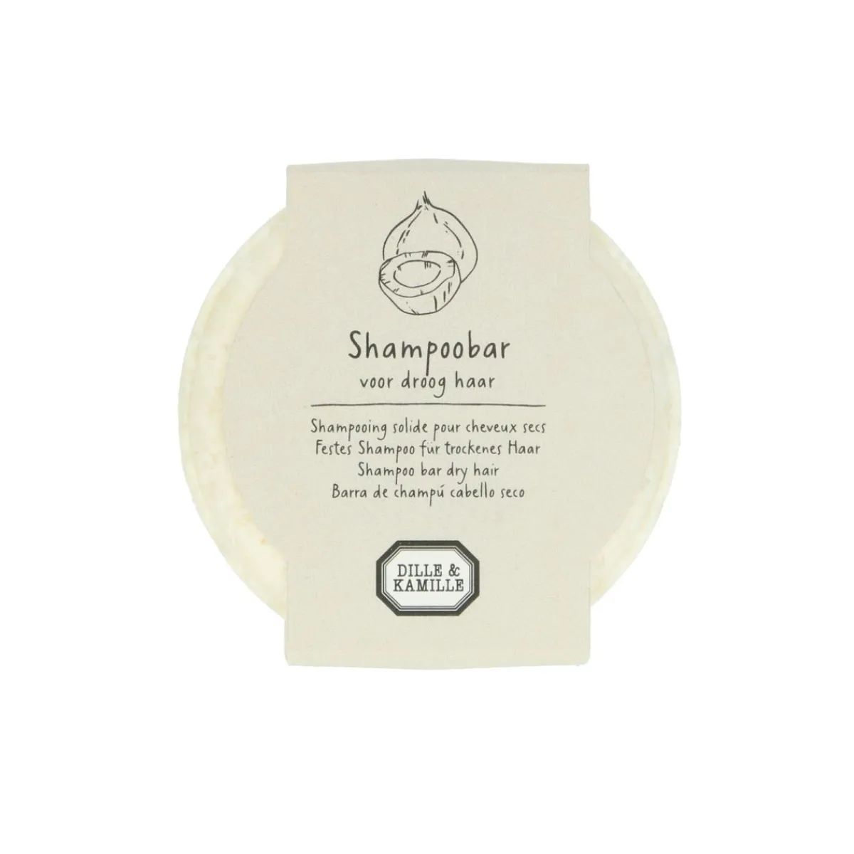 Shampoo Bars|Haarverzorging*DILLE & KAMILLE Shampoobar, Droog haar, 60G