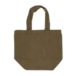 Canvas Tassen|Boodschappentassen*DILLE & KAMILLE Shopper, bio-katoen, donkergroen, 44 x 35 cm