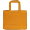 Canvas Tassen*DILLE & KAMILLE Shopper, bio-katoen, honinggeel, 38 x 22 x 44 cm