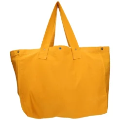 Canvas Tassen*DILLE & KAMILLE Shopper, bio-katoen, honinggeel, 38 x 22 x 44 cm
