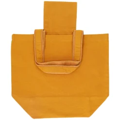 Canvas Tassen*DILLE & KAMILLE Shopper, bio-katoen, honinggeel, 45 x 37 x 19 cm