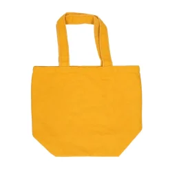 Canvas Tassen|Boodschappentassen*DILLE & KAMILLE Shopper, bio-katoen, okergeel, 44 x 35 cm