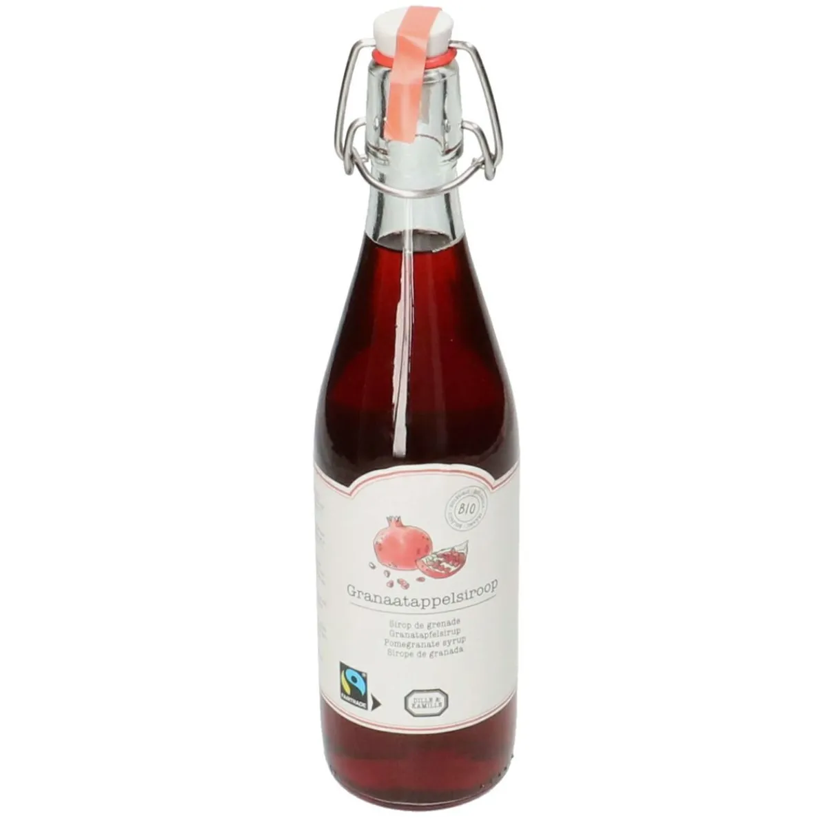 Siropen*DILLE & KAMILLE Siroop, granaatappel, biologisch, 500 ml
