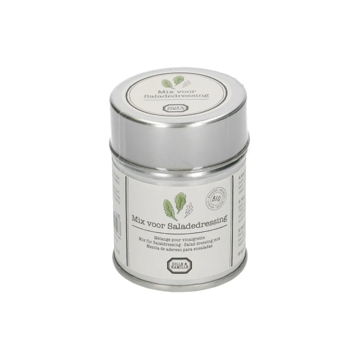 Dressings|Kruiden & Specerijen Mix*DILLE & KAMILLE Sladressing mix, biologisch, blikje, 25 g