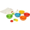 Spelletjes|Speelgoed Voor 2 Jaar*DILLE & KAMILLE Sorteer- en kleurspel, rubberhout, 18m+
