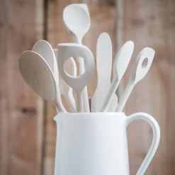 Spatels, Kooklepels & Gardes*DILLE & KAMILLE Spatel met punt, beukenhout, 33 cm
