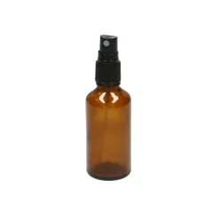 Badkameraccessoires*DILLE & KAMILLE Sprayflacon, bruin glas, 50 ml