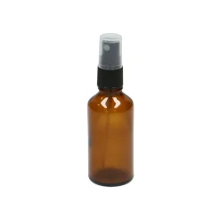 Badkameraccessoires*DILLE & KAMILLE Sprayflacon, bruin glas, 50 ml
