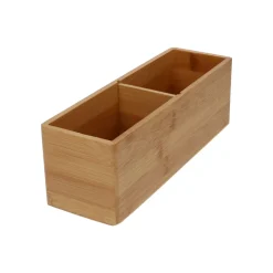 Badkameraccessoires|Opbergen*DILLE & KAMILLE Stapelbak, bamboe, nr. 2
