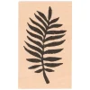 Stempels|Diy*DILLE & KAMILLE Stempel, berkenhout, varen, 7 x 4,3 cm