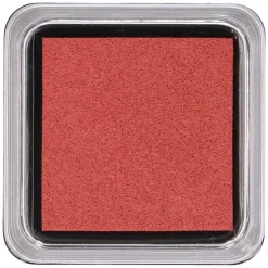 Stempels|Knutselspullen*DILLE & KAMILLE Stempelkussen. roze, 5 x 5 cm