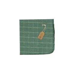 Schoonmaakmiddelen*DILLE & KAMILLE Stofdoek, biologische katoen, groen, 45 x 45 cm