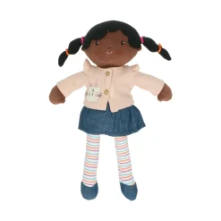 Poppen & Knuffels|Speelgoed Voor 2 Jaar*DILLE & KAMILLE Stoffen pop, Alicia, 32 cm, 10 maanden+
