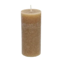 Tinten En Texturen|Herfst Decoratie*DILLE & KAMILLE Stompkaars, bruin, Ø7 X 15 cm