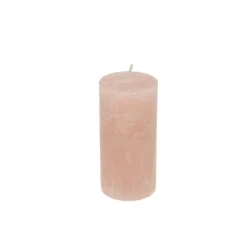 Herfst Decoratie|Stompkaarsen*DILLE & KAMILLE Stompkaars, roze, 6 x 12 cm