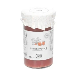Curds*DILLE & KAMILLE Strawberry curd, biologisch, 280 gram