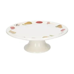 Bakken Met Peren|Taartplateaus*DILLE & KAMILLE Taartplateau, steengoed, peren, Ø29 cm