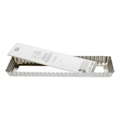 Bakvormen*DILLE & KAMILLE Taartvorm, gerecycled rvs, PFAS-vrij, losse bodem, 35 cm x 11 cm