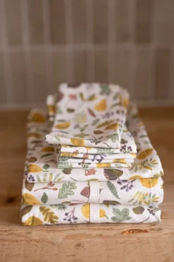 Bakken Met Peren|Tafelkleden*DILLE & KAMILLE Tafelkleed, GOTS bio-katoen, perenoogst, Ø180 cm