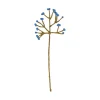 Warm Wonen|Herfst Decoratie*DILLE & KAMILLE Tak met besjes, vilt, blauw, ca. 40 cm