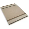 Tapijten*DILLE & KAMILLE Tapijt, gerecycled katoen, beige streep multicolor, groot