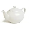 Theepotten|Serviessets*DILLE & KAMILLE Theepot 'Cameo', porselein, 1,2 liter
