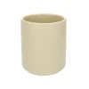 Badkameraccessoires*DILLE & KAMILLE Toiletborstelhouder, keramiek, beige spikkel