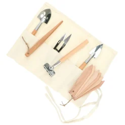 Tuingereedschap*DILLE & KAMILLE Tuingereedschap in etui, set van 6