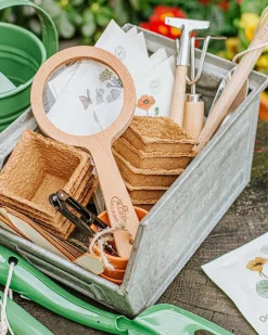 Buitenspeelgoed*DILLE & KAMILLE Vergrootglas, hout