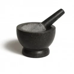 Oosters Koken|Vijzels*DILLE & KAMILLE Vijzel, zwart graniet, Ø 13 cm