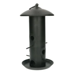 Vogelvoer*DILLE & KAMILLE Vogelvoedersilo, zwart metaal