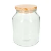 Goed Gevulde Hapjesplank|Voorraadpotten*DILLE & KAMILLE Voorraadpot met houten deksel, glas, groot