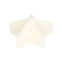 Vorm Kaarsen*DILLE & KAMILLE Vormkaars, ster groot, offwhite, Ø12 X 6,3 cm