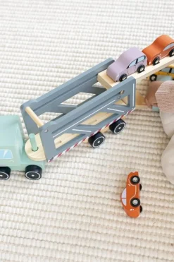 Speelgoed Voor 2 Jaar|Speelgoed Voor 1 Jaar*DILLE & KAMILLE Vrachtwagen met oplegger, hout