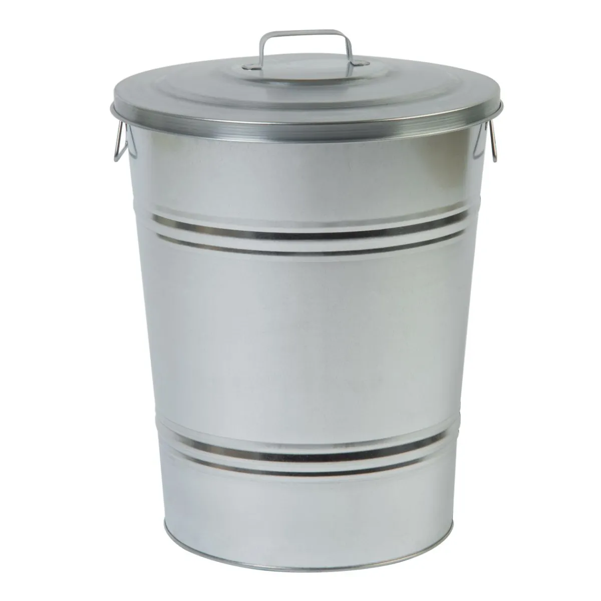 Vuilnisemmers*DILLE & KAMILLE Vuilnisemmer taps, zink, 75 l