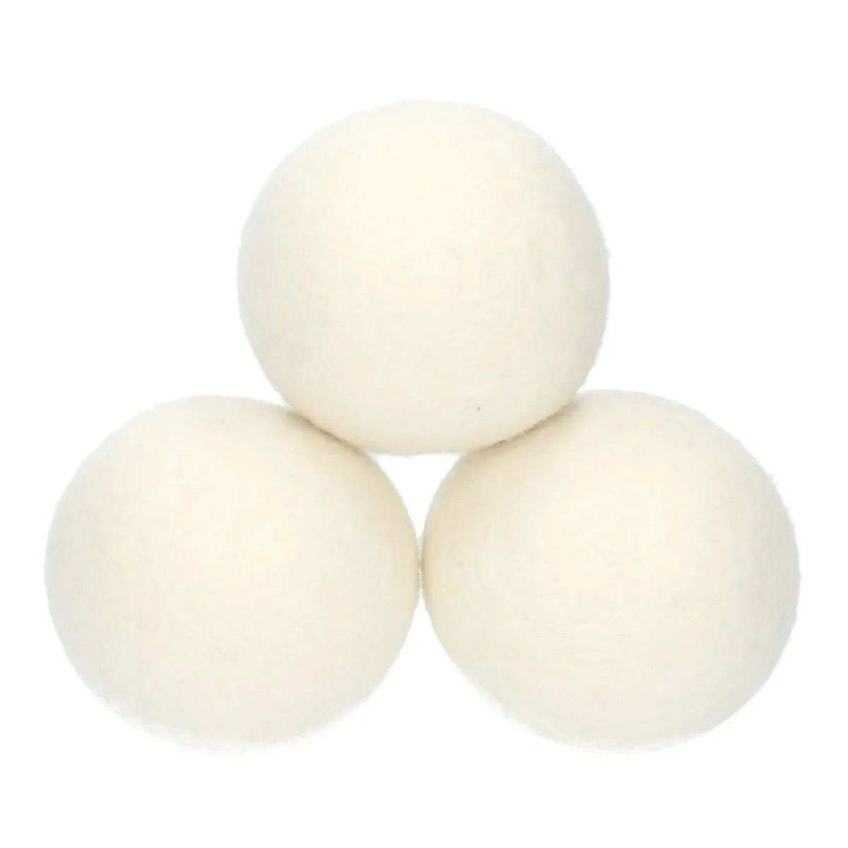 Onderhoud*DILLE & KAMILLE Wasdroogbollen, vilt, 3 stuks