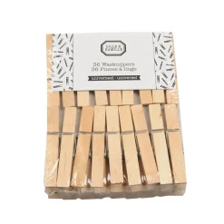 Onderhoud|Clipjes, Magneetjes & Knijpertjes*DILLE & KAMILLE Wasknijpers, 36 stuks