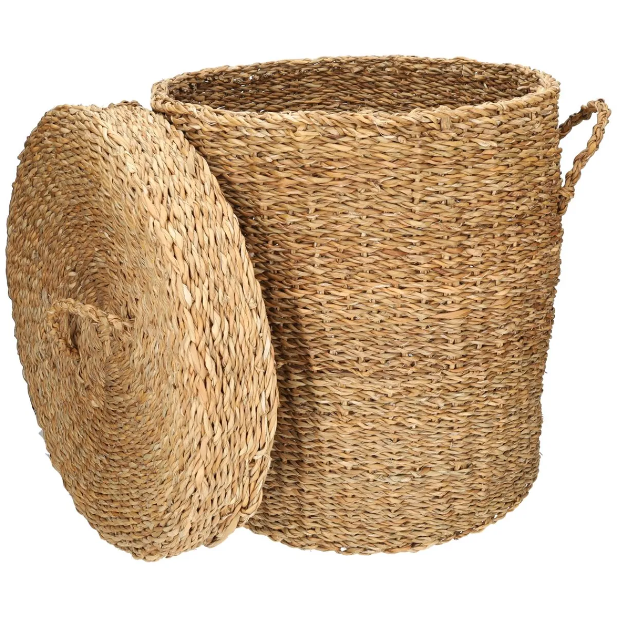 Wasmanden|Rieten Manden*DILLE & KAMILLE Wasmand, zeegras, groot