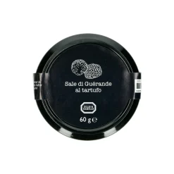 Zout*DILLE & KAMILLE Zout Guérande, truffel, 60 gram