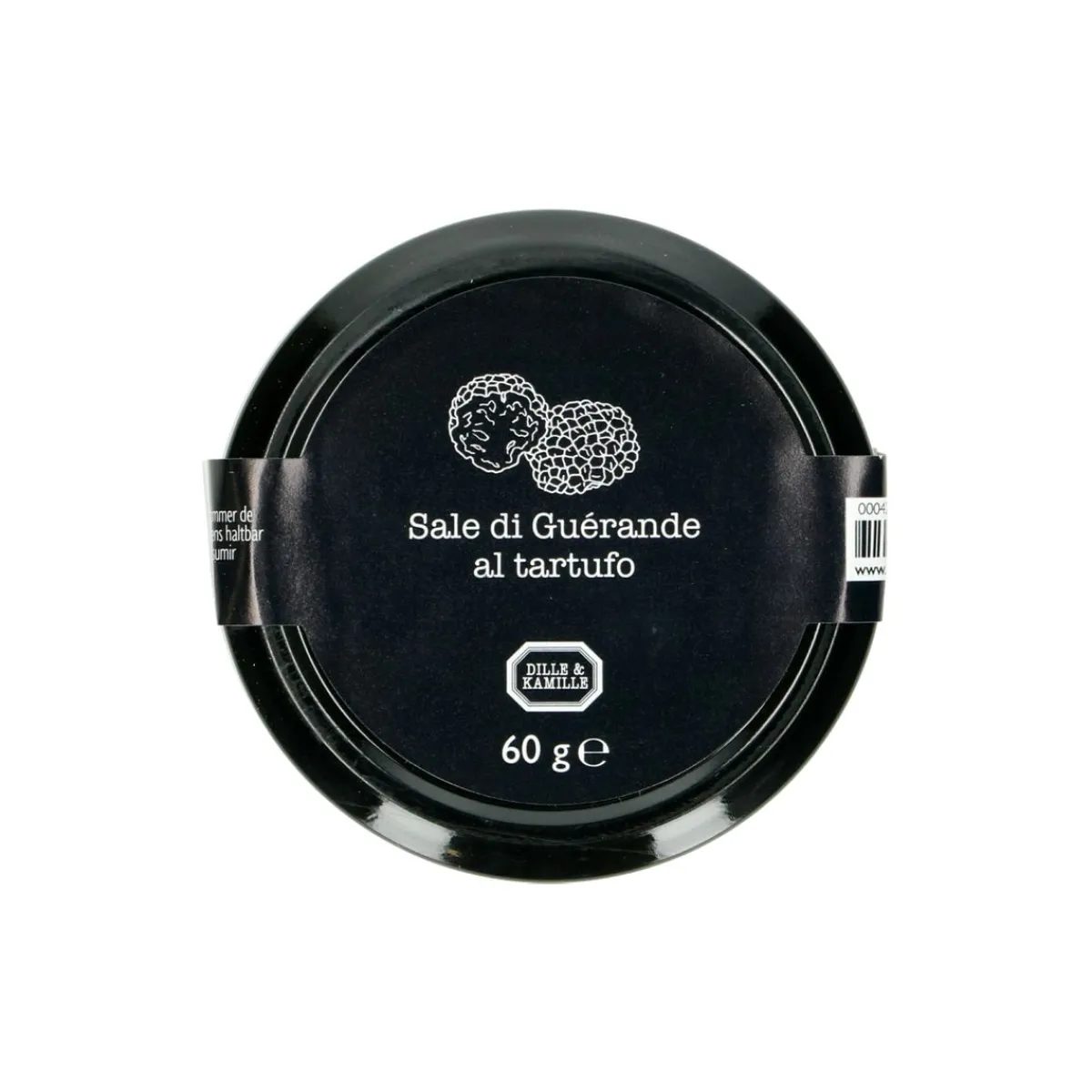 Zout*DILLE & KAMILLE Zout Guérande, truffel, 60 gram
